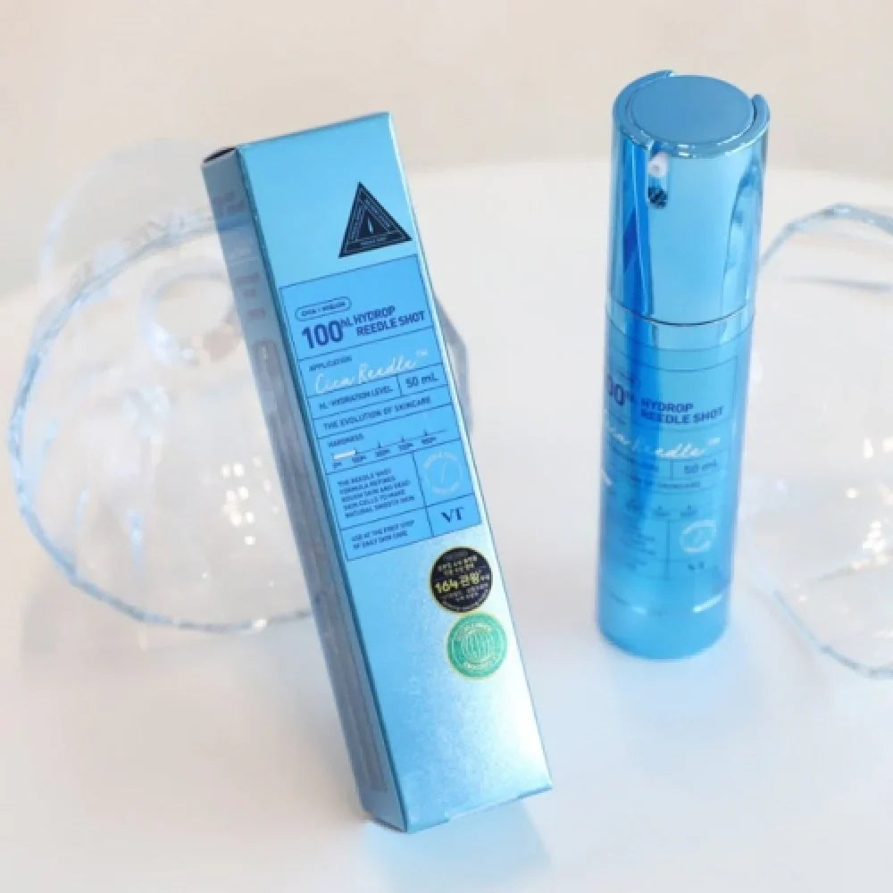 VT COSMETICS - Hydrop Reedle Shot 100HL - 50ml | Tratamiento Hidratante con Cica Reedle™