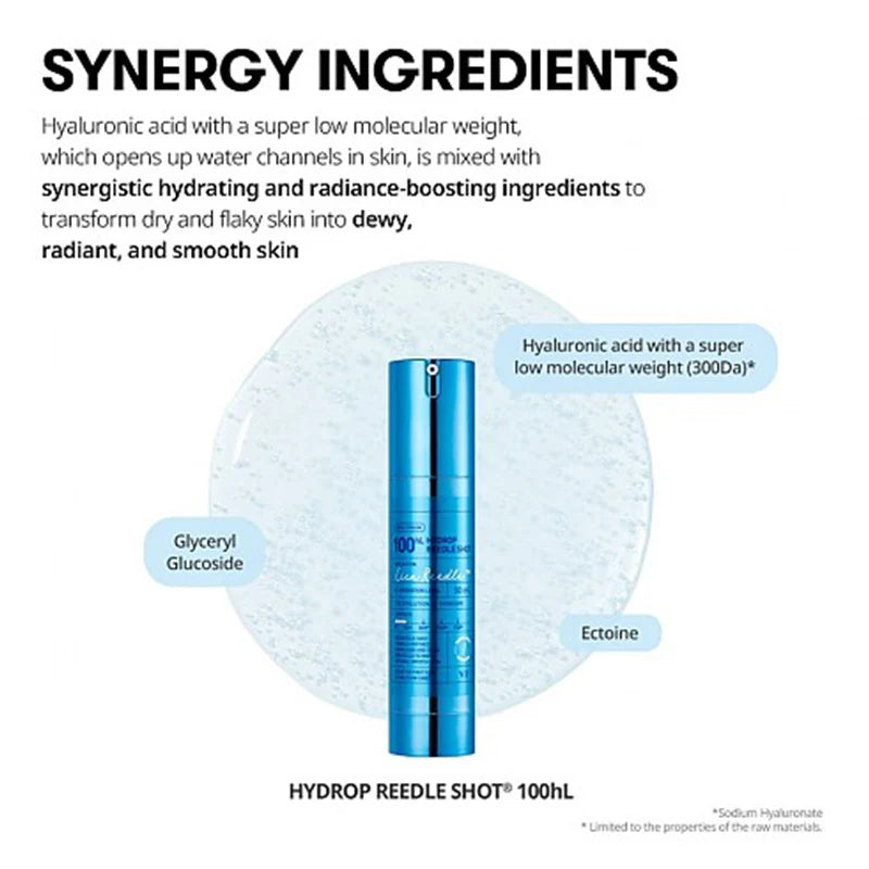 VT COSMETICS - Hydrop Reedle Shot 100HL - 50ml | Tratamiento Hidratante con Cica Reedle™