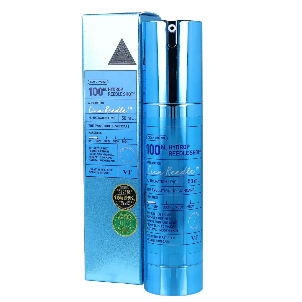 VT COSMETICS - Hydrop Reedle Shot 100HL - 50ml | Tratamiento Hidratante con Cica Reedle™