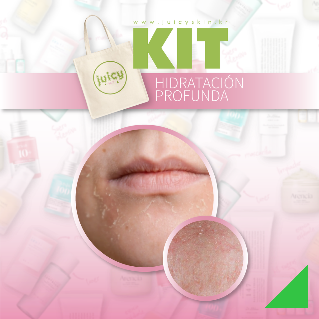 Kit Hidratación Profunda | Hidratación Intensa, Calma y Confort Duradero - 4 piezas