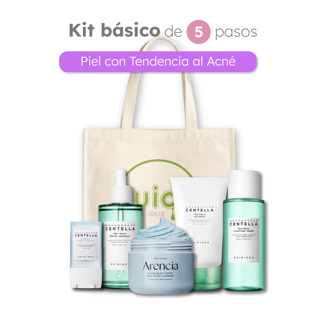 Kit básico para Piel con Tendencia al Acné - Rutina de 5 pasos